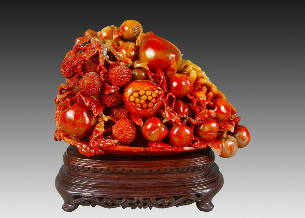 最高價收購 壽山石 旗降石